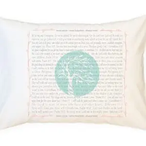 PillowGrace Project + Abiding Love Adoptions - Scripture for Expectant Mother's Love - Standard Pillowcase